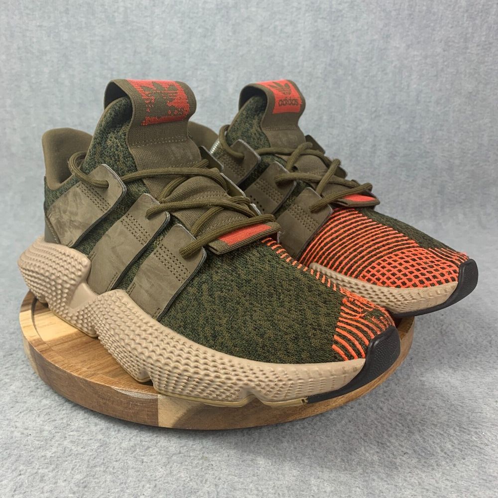 Adidas Prophere Shoes Mens Size 10 Green Olive Sneakers Trainers Athletic - Picture 2 of 10